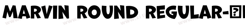 marvin round regular字体转换
